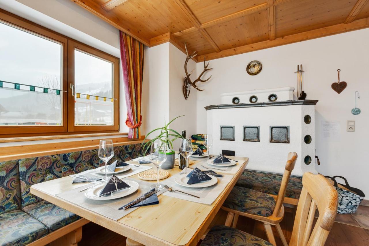 Ski In - Ski Out Panoramaferienhaus Breitmoos Neben Mittelstation Mittersill Exterior foto